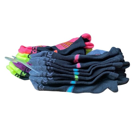 Saucony Women's 8 Pack Performance No Show Tab Athletic Ankle Socks Size Medium - Picture 7 of 8